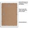 Americanflat A2 A3 A4 A5 Poster Frame - Picture Frame to Display Posters - Ideal for Documents and Artwork - Plexiglass Cover - Adjustable Hanging Hardware - Includes Easel